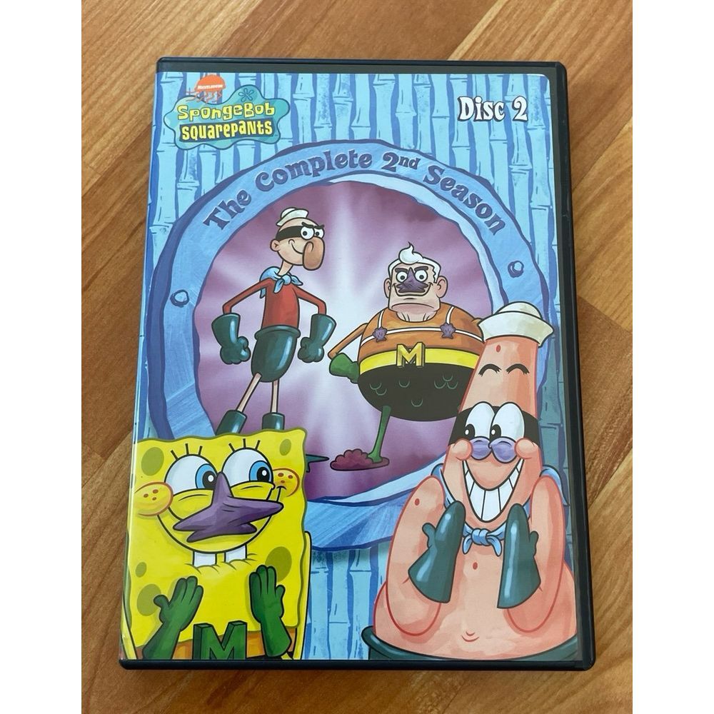 SPONGEBOB‎ SQUAREPANTS SERIES 2 DISC 2 DVD 14 EPISODES